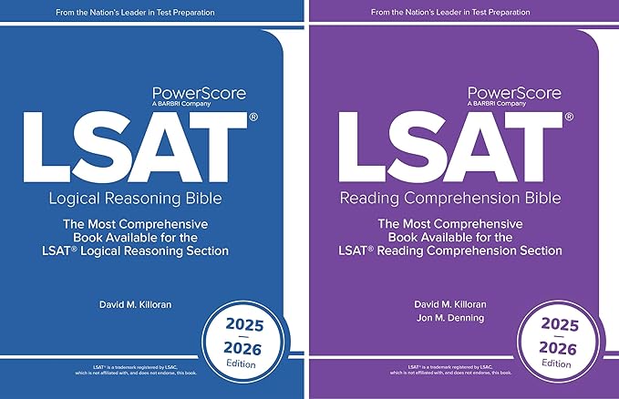 Powerscore LSAT bible duology Powerscore LSAT bible duology